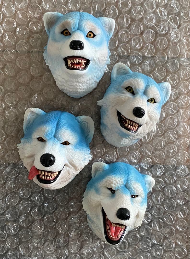 MAN WITH A MISSION 一番くじフェイスマグネット 4種 MWAM