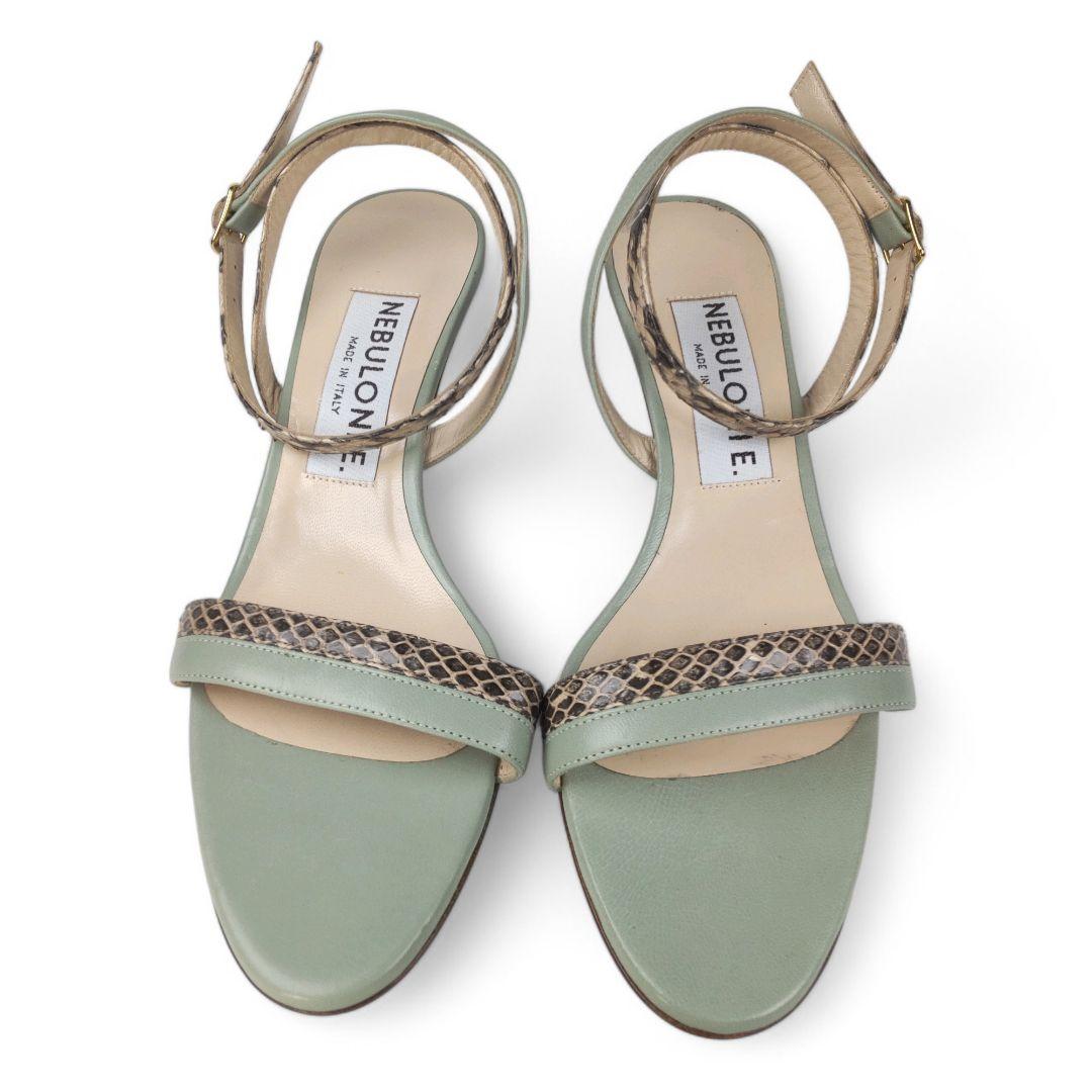 【NEBULONI E./ネブローニ】未使用 ミュール サンダル ストラップ