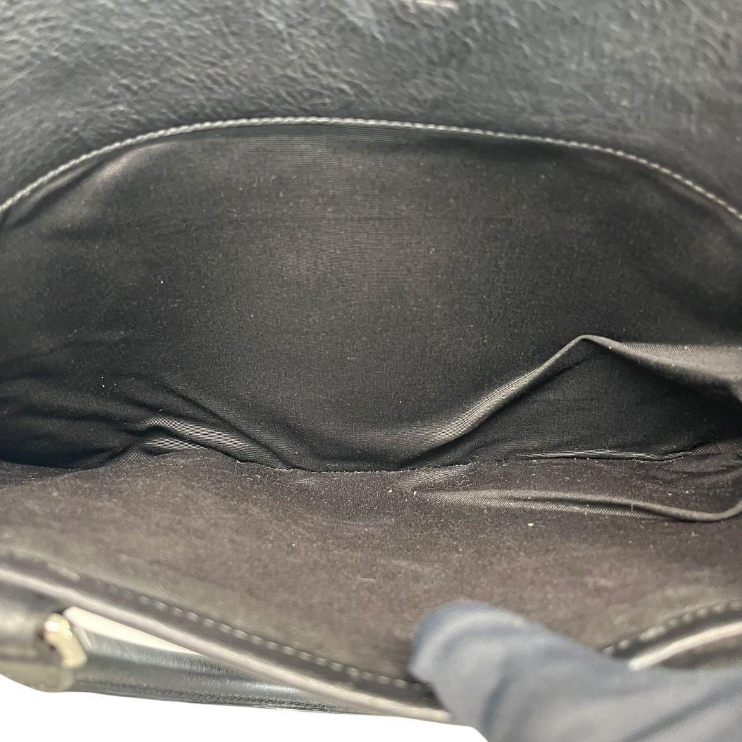 美品　COACH　コーチ　ビジネスバッグ　オールレザー　ブラック