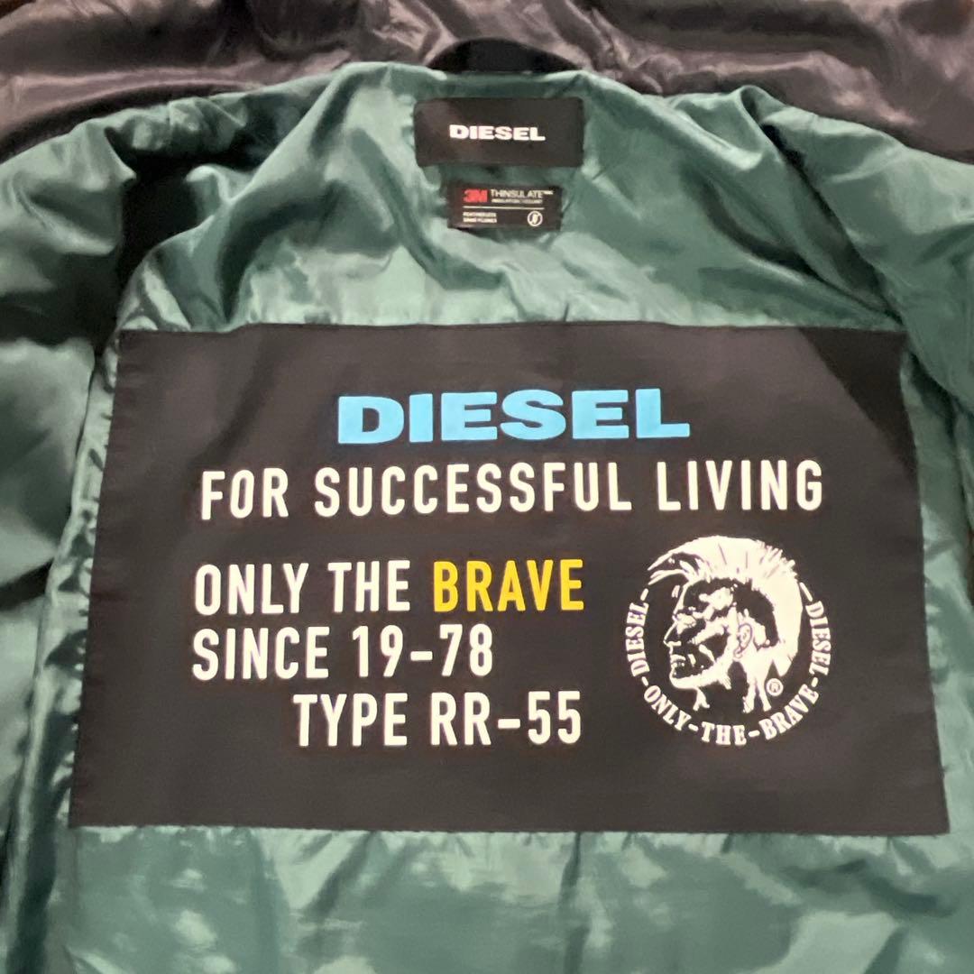 ✨美品 人気✨ DIESEL ダウンジャケット RR-55 ブラック S