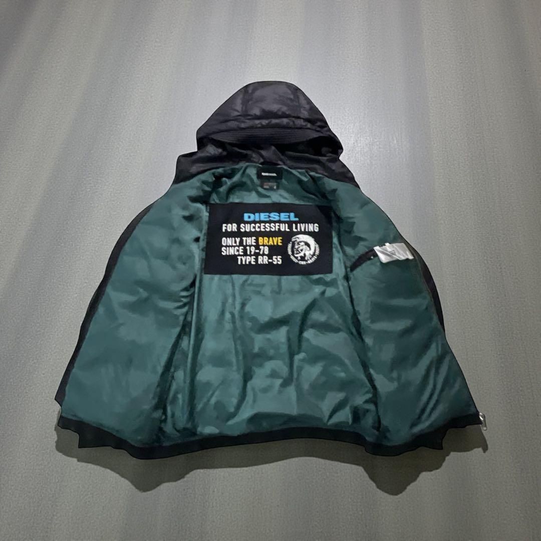 ✨美品 人気✨ DIESEL ダウンジャケット RR-55 ブラック S