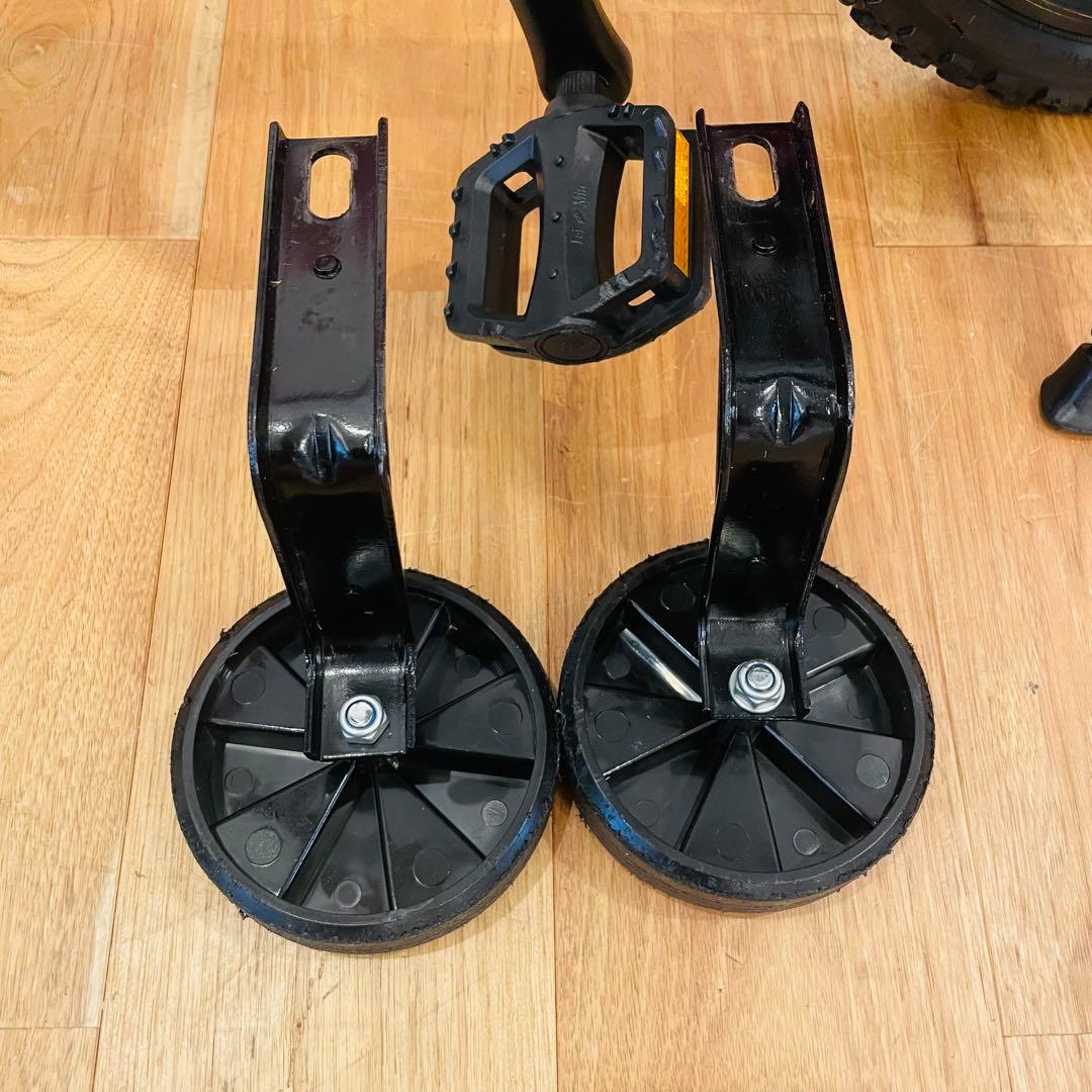 良品 ヨツバサイクル プラムピンク 14インチ キッズ 自転車 タイヤ