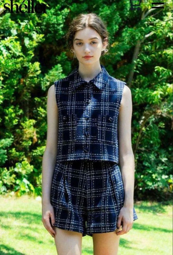 本日限定値下げ♡新品♡sheller シェリエツイードセットアップ