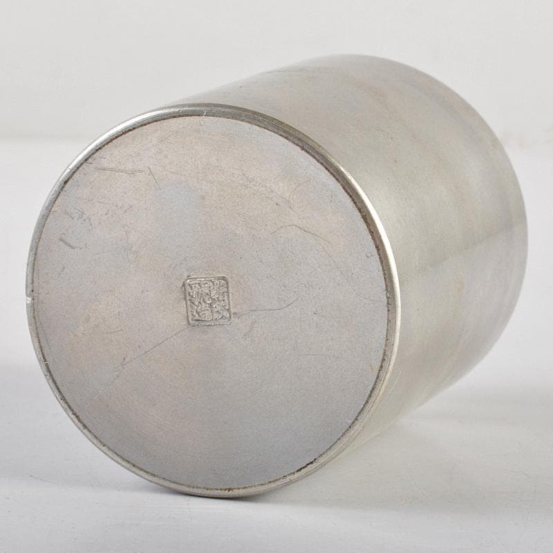 煎茶道具　古錫　乾茂號造　茶壷　茶心壷　約201g　C　R5741