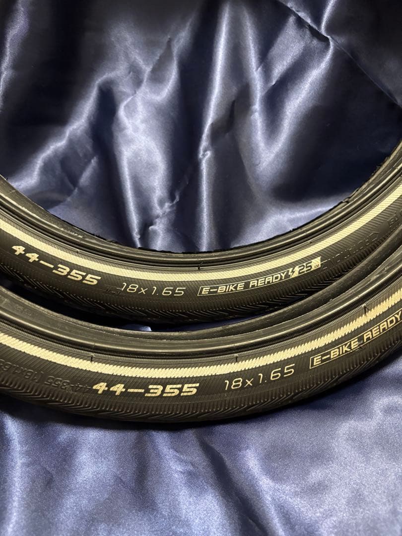 【低走行】アレックスリムズDA16ポリッシュ32穴 & 18タイヤ　前後セット