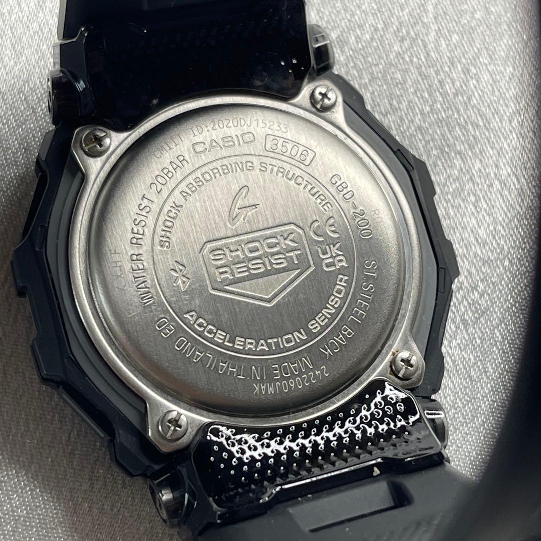 CASIO G-SHOCK Bluetooth GBD-200 【3506】完品