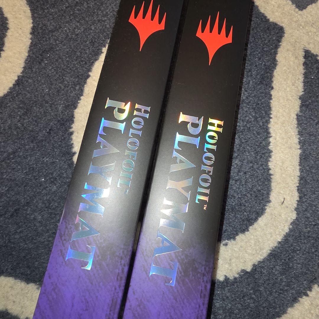 ウルトラプロ　mtg プレイマット　旅するチョコボ　ホロFOIL