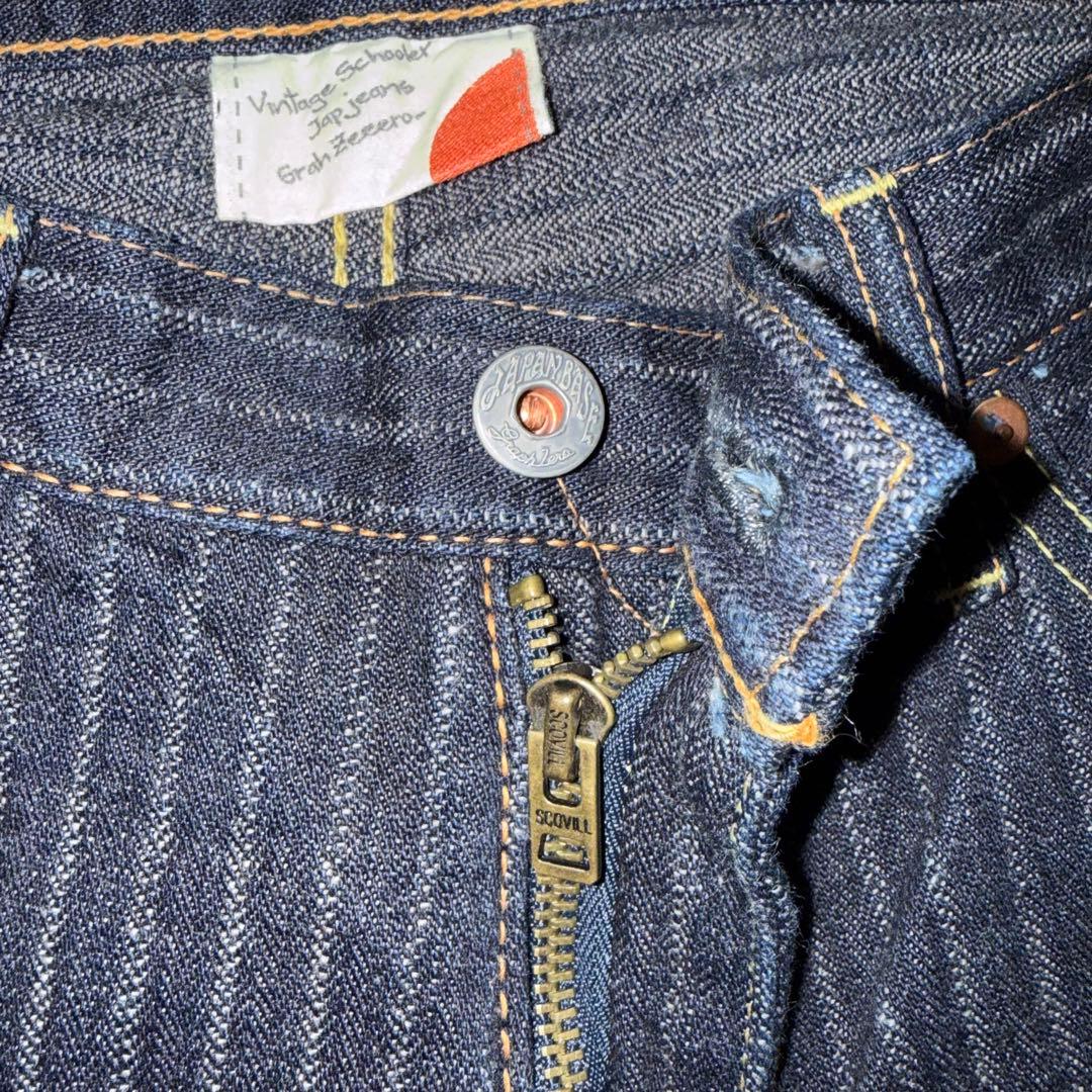 graph zero グラフゼロ 児島ジーンズ 濃紺 ストライプ デニム