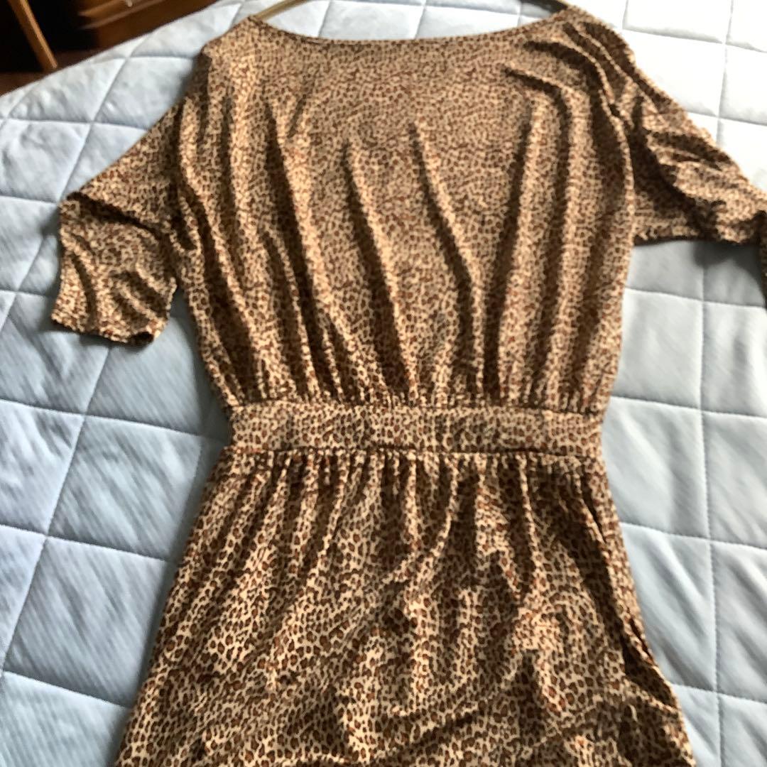 社交ダンスラテンレッスンウェアオルガドレス新品アニマル柄特価