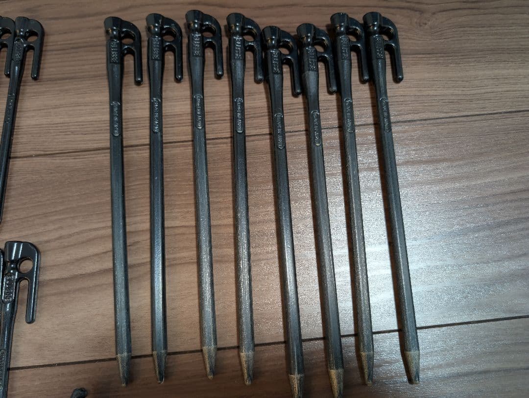 鍛造　エリッゼステーク ペグ ケース ハンマー