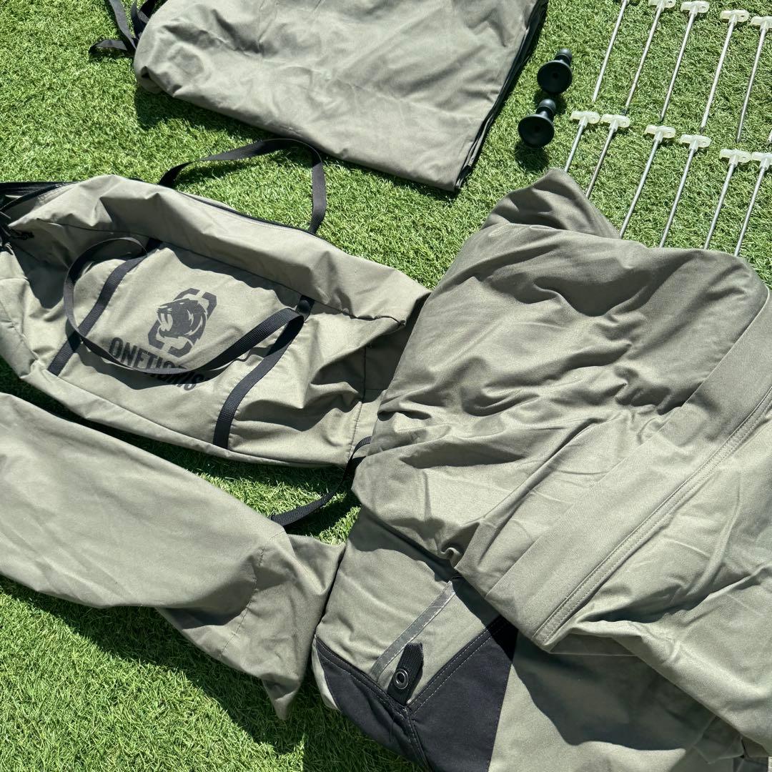 ワンティグリス ソロホームステッドTC カーキ 煙突穴