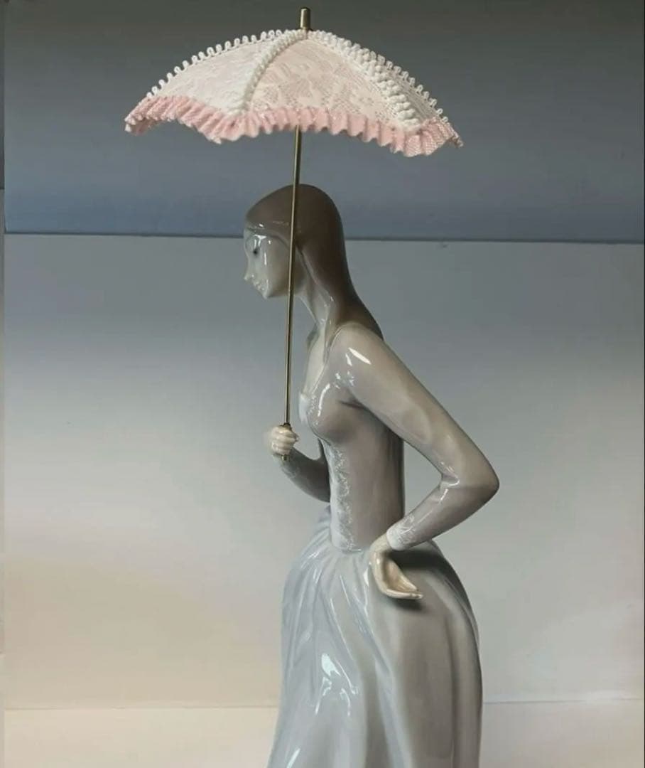 ※希少　リヤドロ　傘婦人