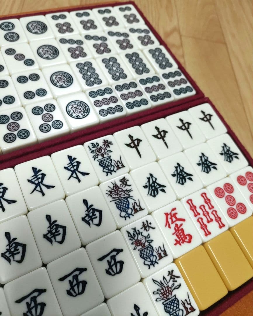 ★新品未使用★激レア★ ミズノ丸一 「じゃんぼ」 麻雀牌