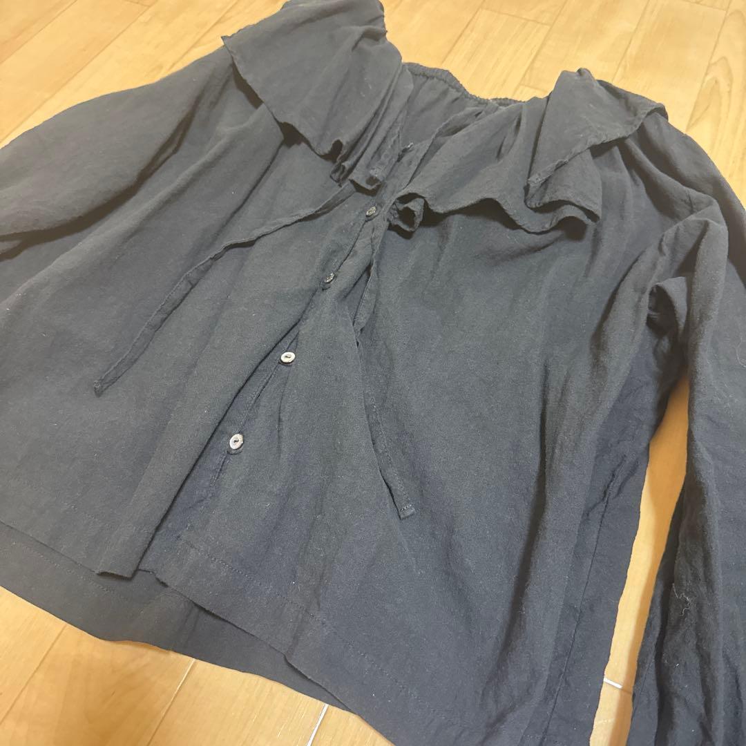 ネストローブ　nestRobe Upcycle Lino ブラウス