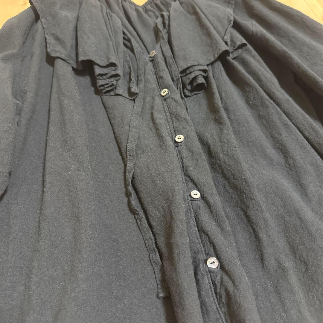 ネストローブ　nestRobe Upcycle Lino ブラウス