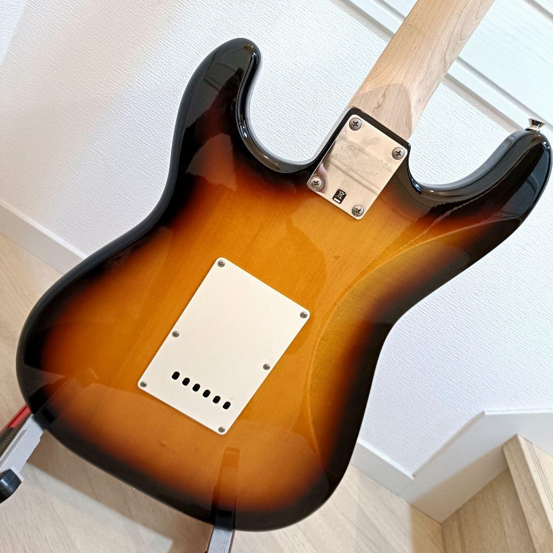 Squier エレキギター ストラトキャスター サンバースト メンテ済