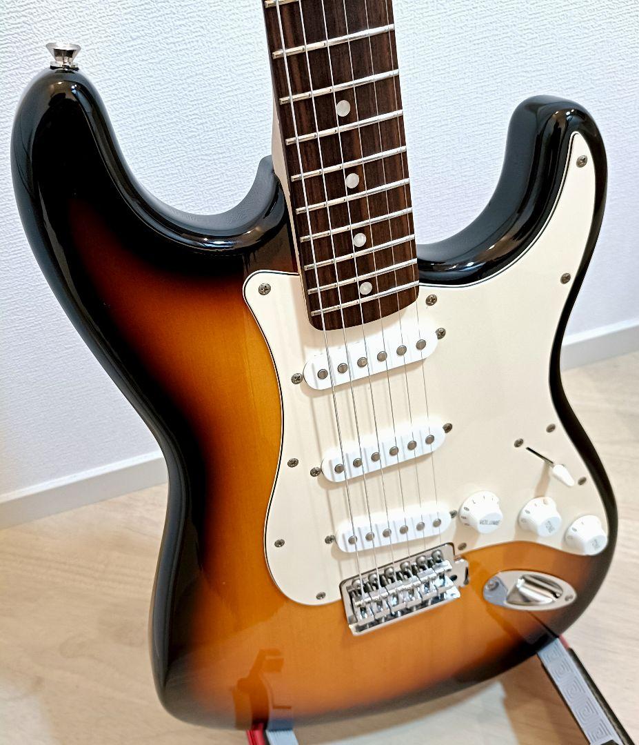 Squier エレキギター ストラトキャスター サンバースト メンテ済