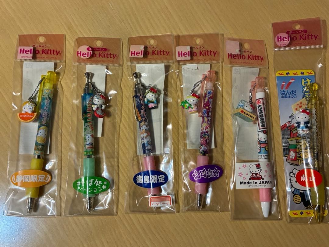 ハローキティ ボールペン 6本