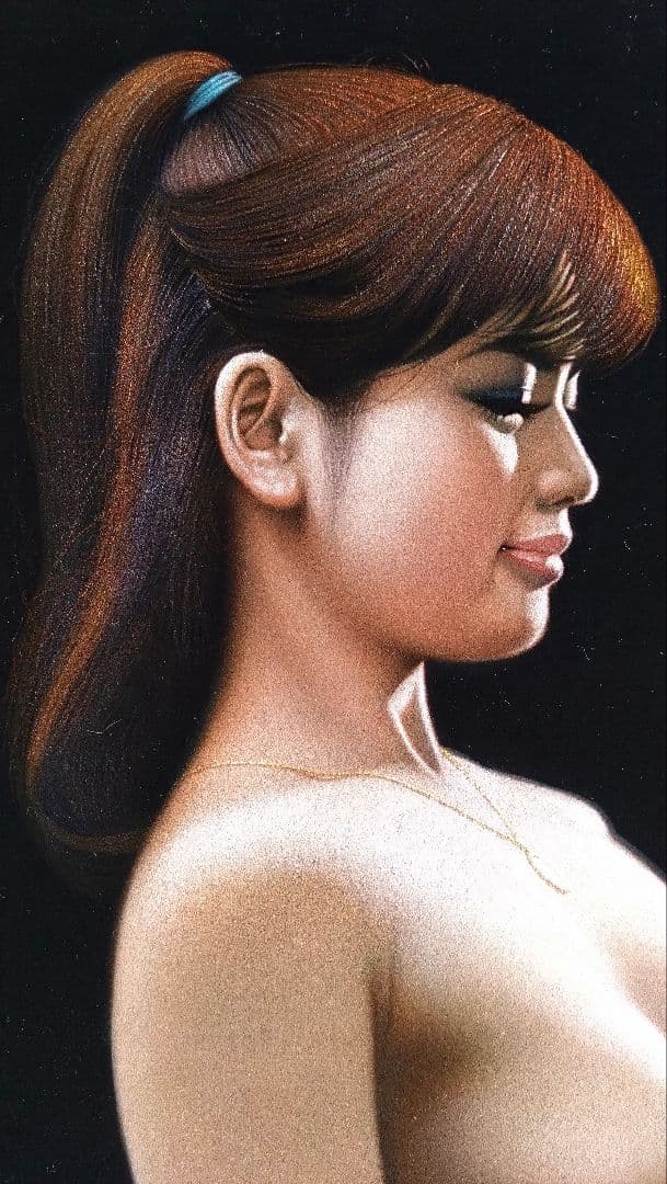 人見友紀　伝説の逃亡画家　裸婦　油彩画　油絵　20号　人見友紀