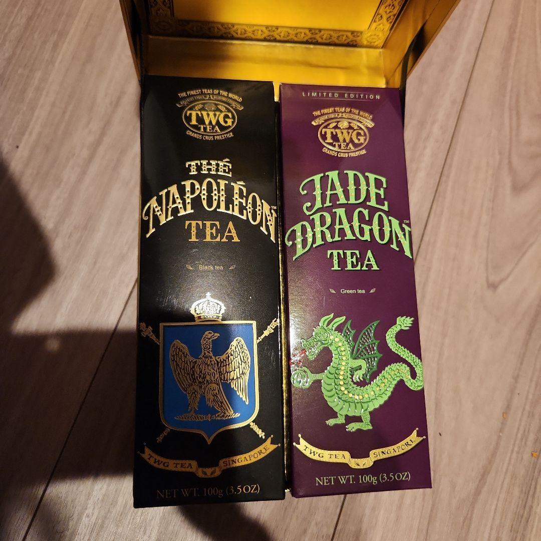 【値下】TWG Tea ナポレオンティー＆ジェイドドラゴンティーセット