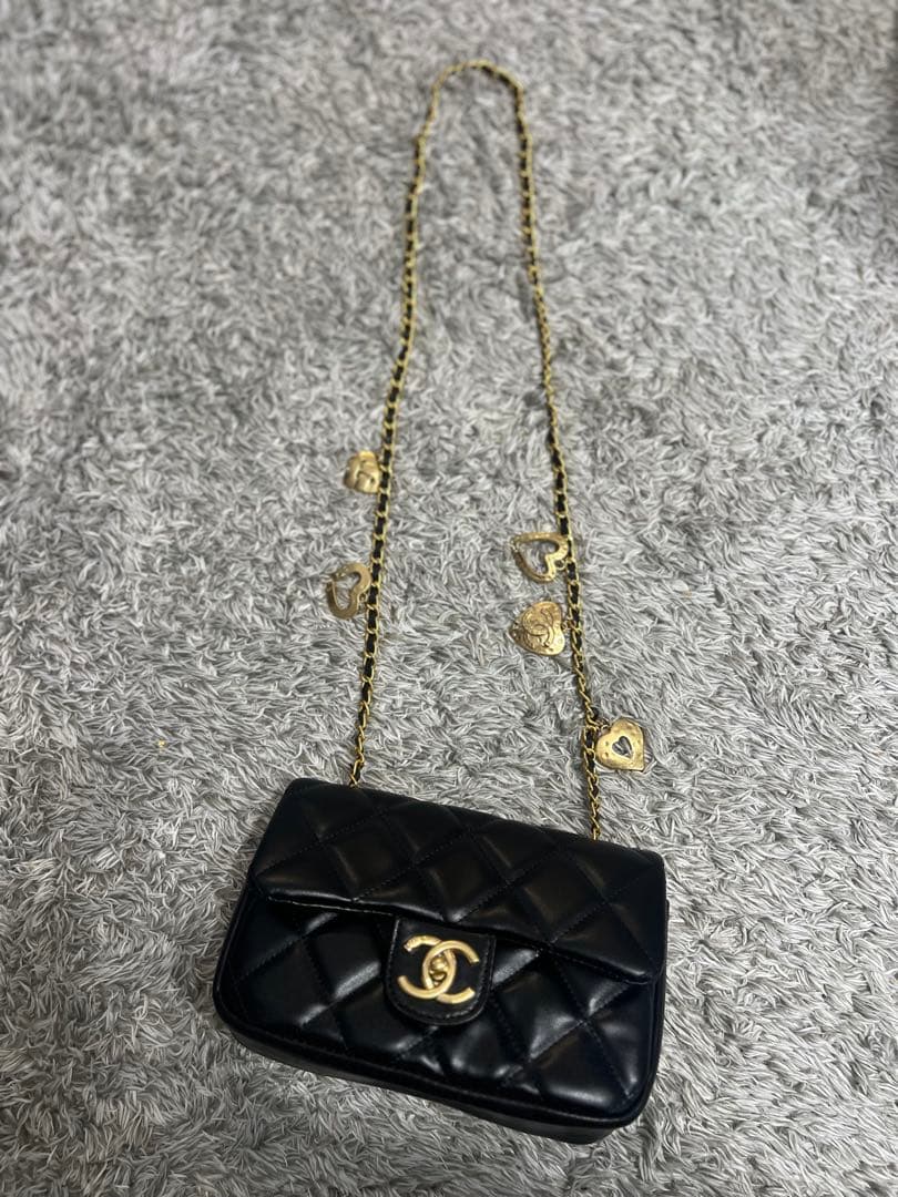 CHANEL シャネル キルティングデザイン ショルダーバッグ ノベルティ