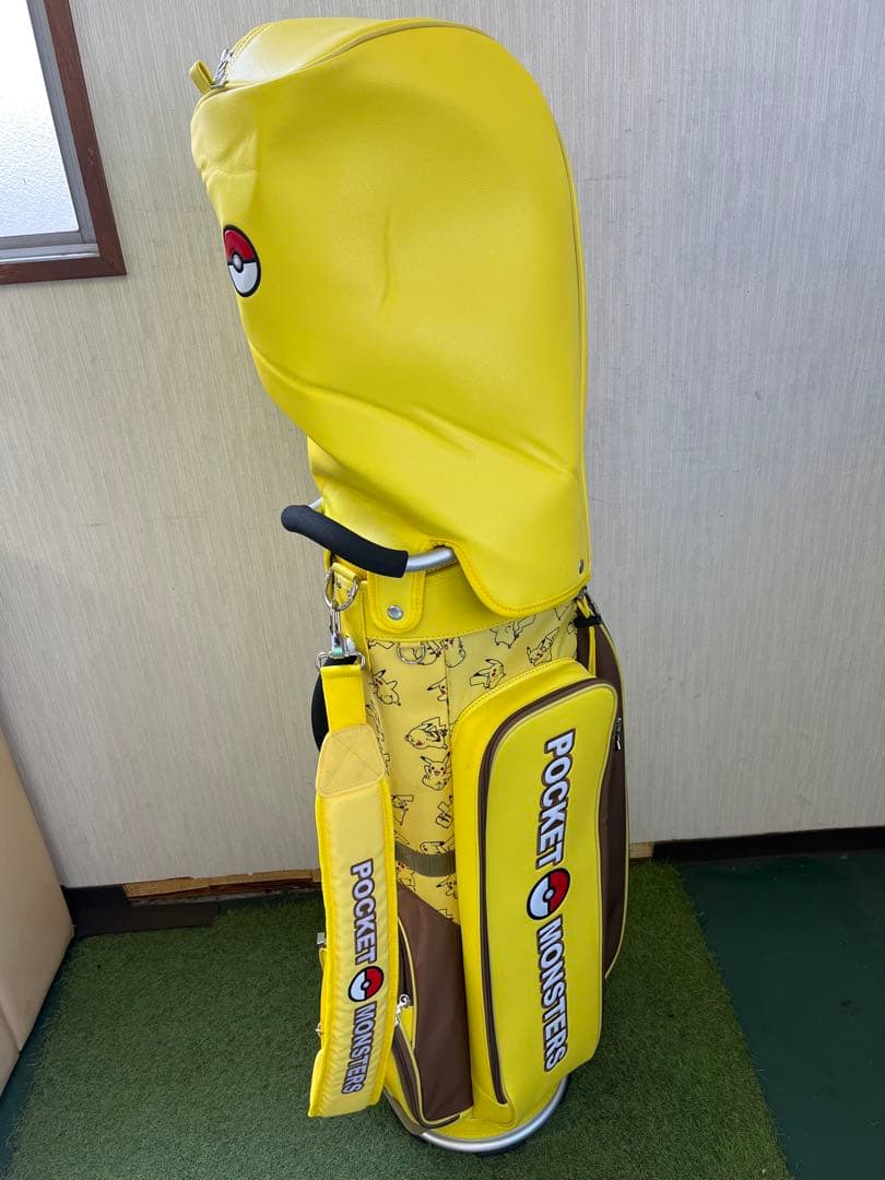 ポケットモンスターキャディーバッグ(軽量タイプ) ピカチュウ