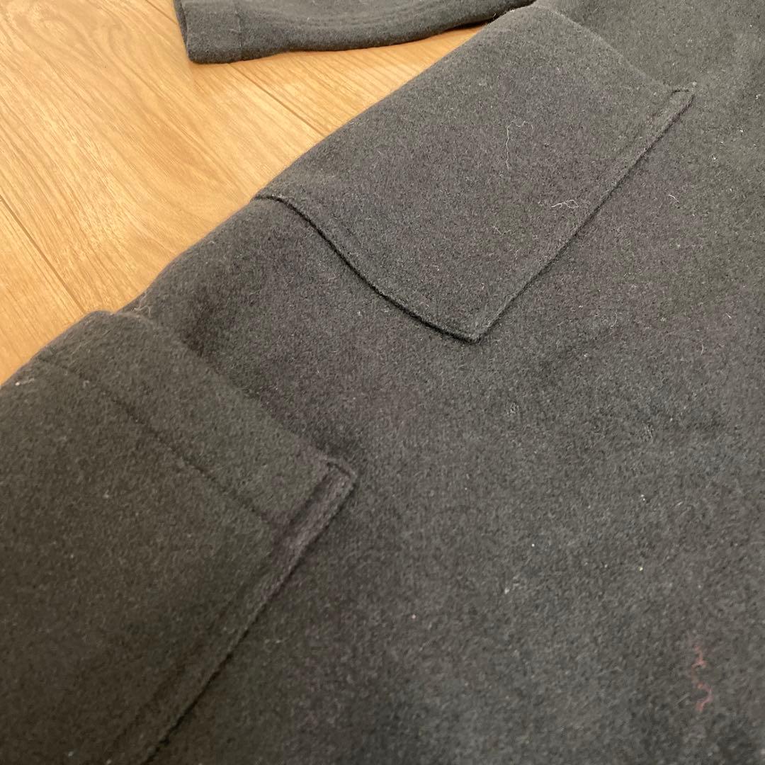 ヨウジヤマモト メルトン修道院ワイドロングコート