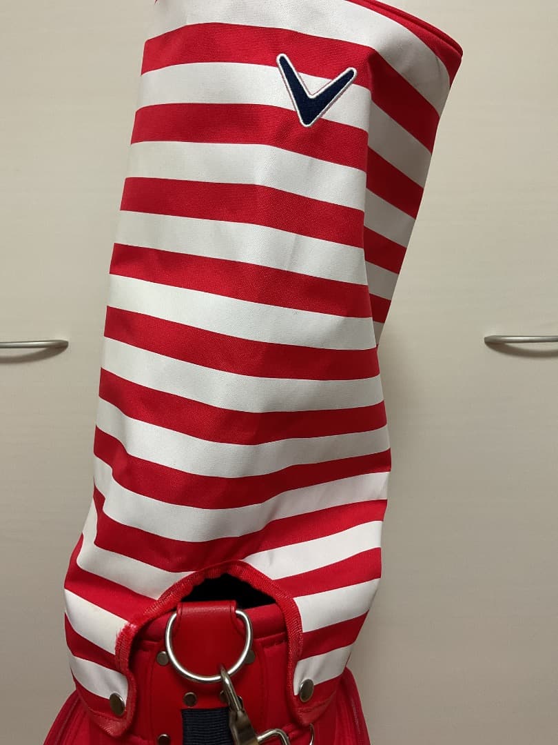 美品　キャロウェイ　キャディバッグ　レディース　赤