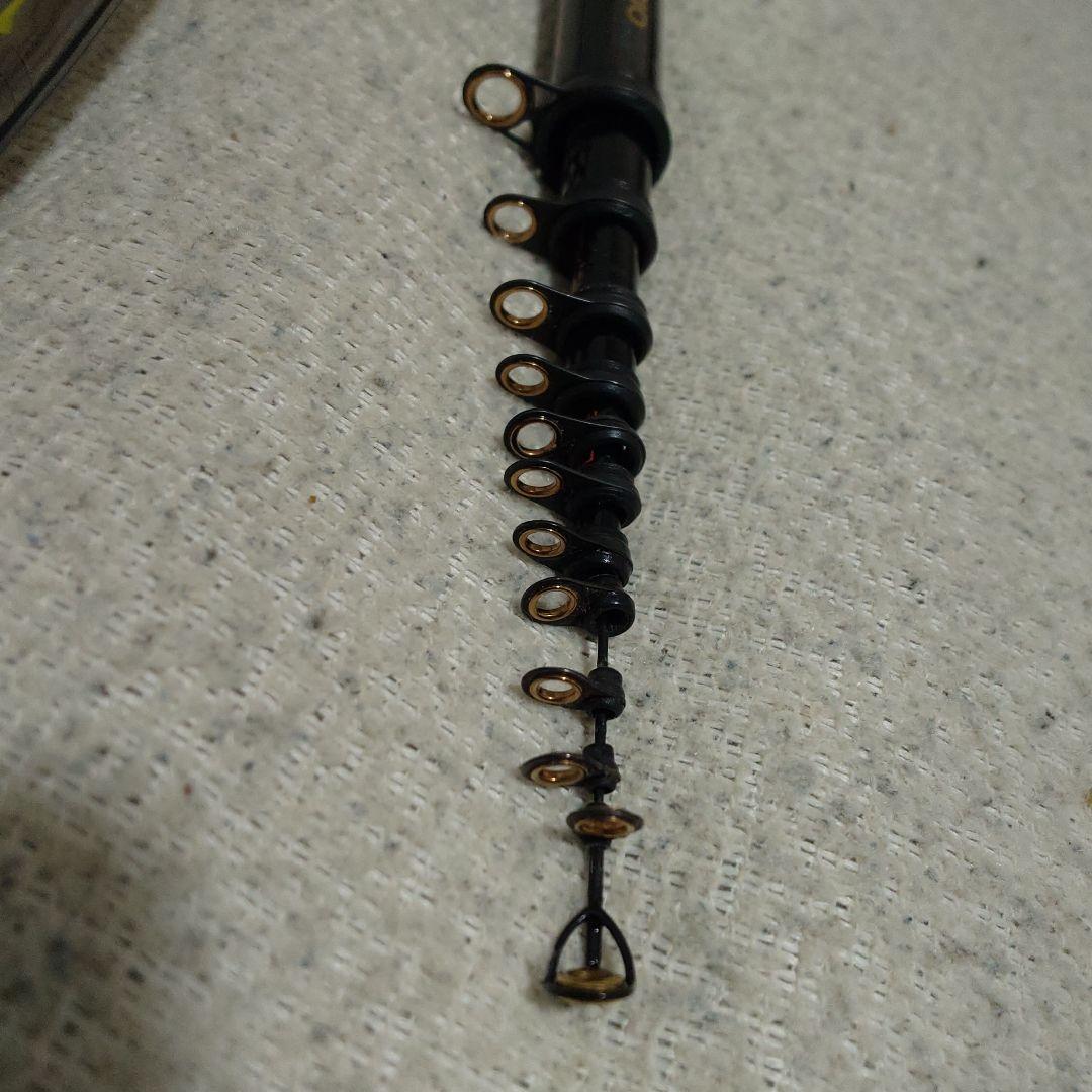 PRECIO磯・1-530 プロタイプ．ゴールドサーメットガイド美品