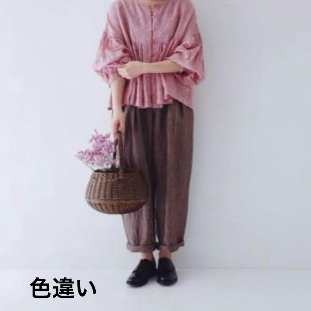 ネストローブ　マイパフィブラウス　紺