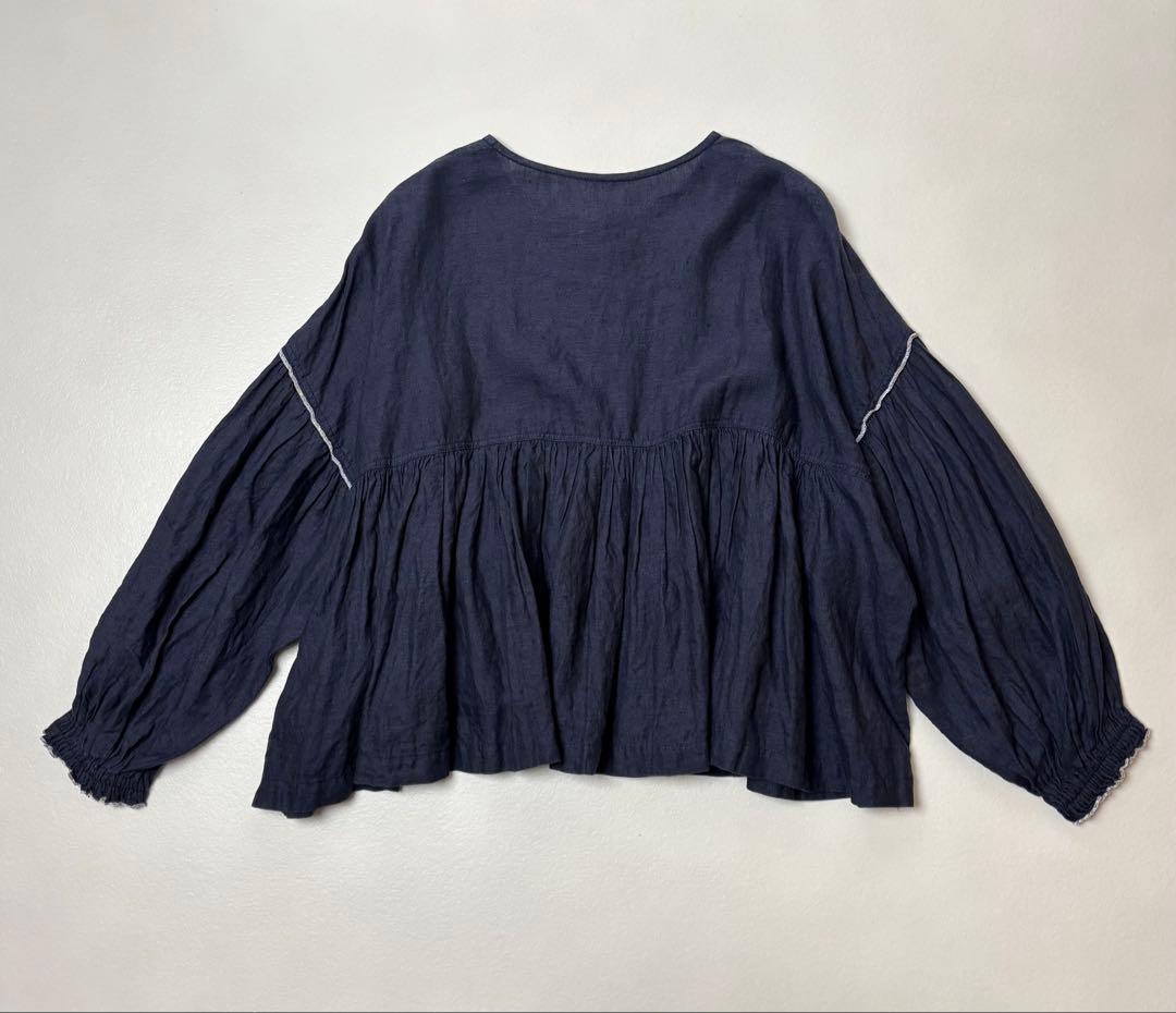 ネストローブ　マイパフィブラウス　紺