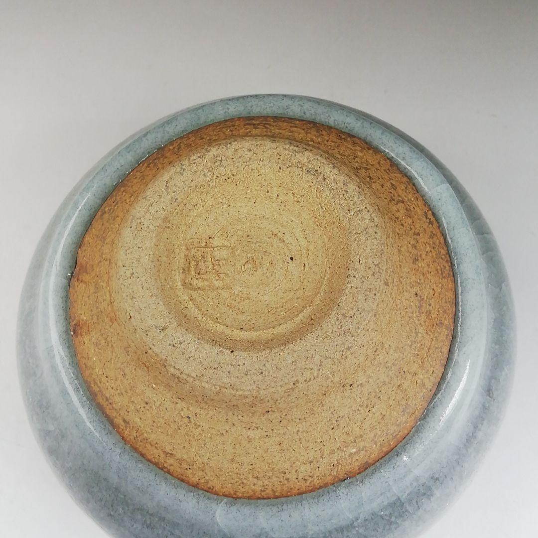 Ｔ４１３　茶碗　『白石釉　茶碗』『清水正 作』　共箱　抹茶碗　茶道具