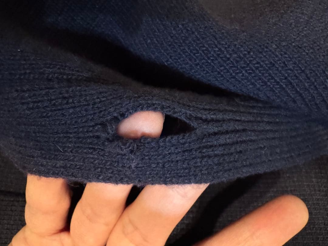 L’Appertement pearl bottonカーディガン