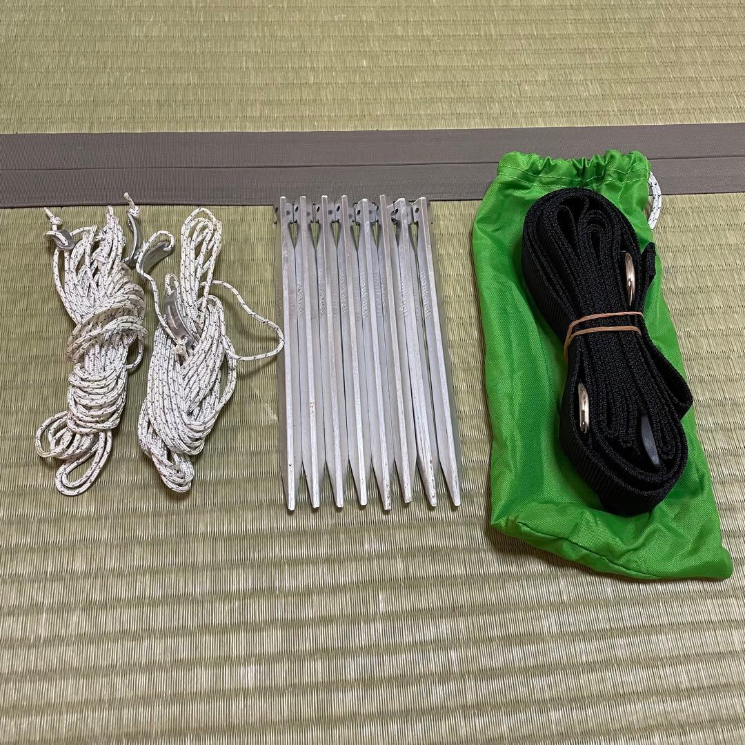 【美品】　モンベル mont bell ミニタープ HX ポール セット