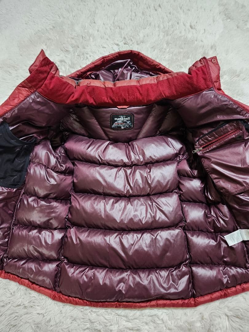 【美品】モンベル⭐ダウンジャケット EX700+ Lサイズ 高機能モデル