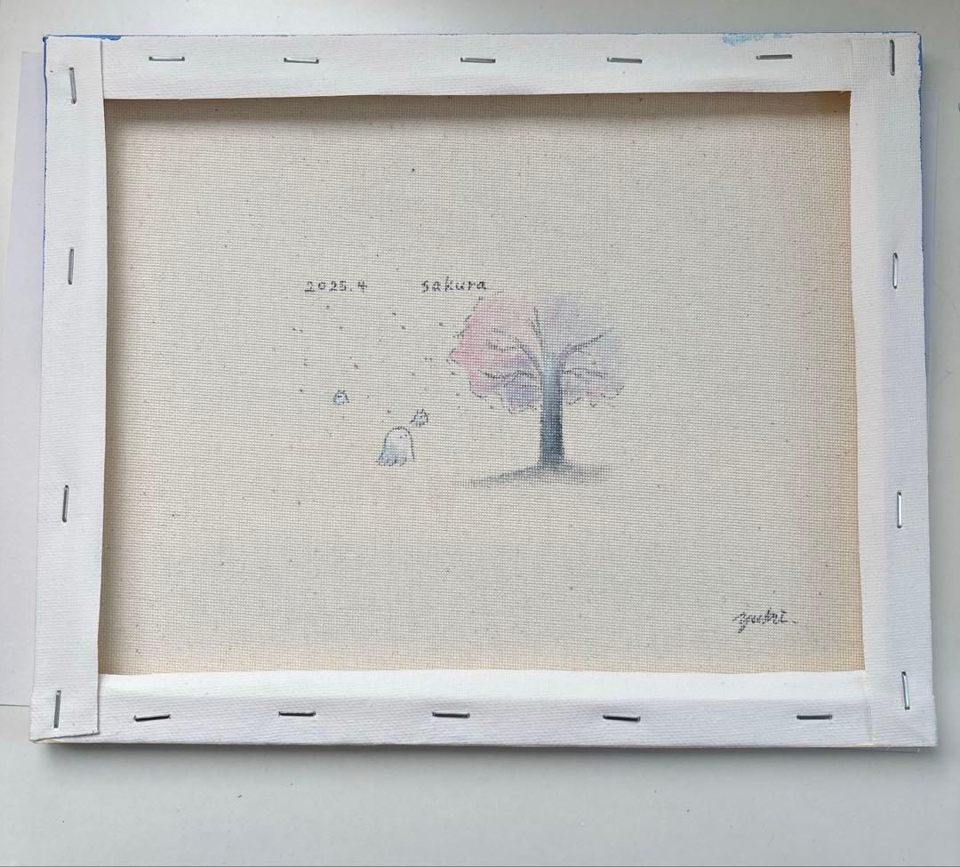 sakura アクリル画