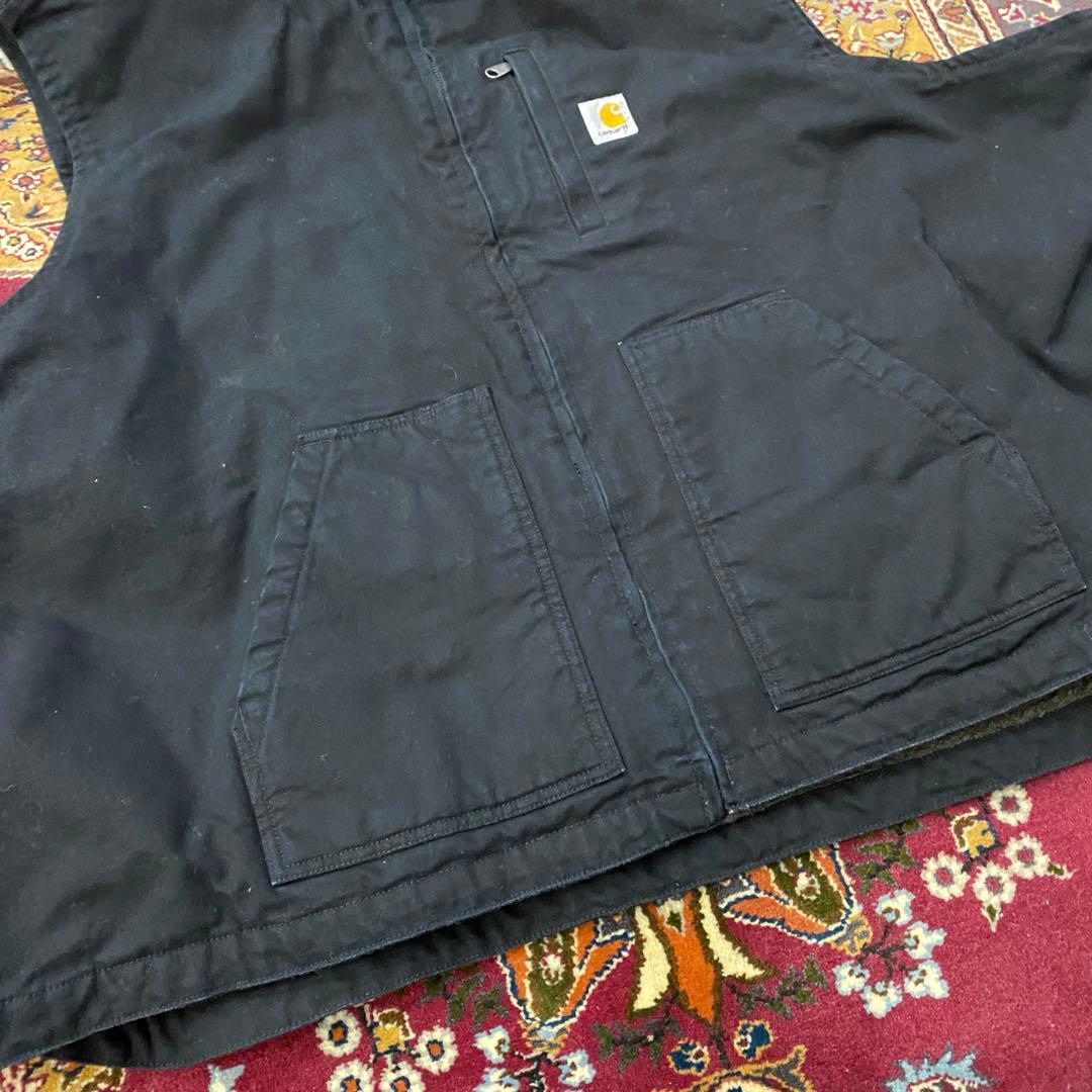 S*S様 Carhartt カーハート ダック ボア オーバーサイズ ベスト ブ
