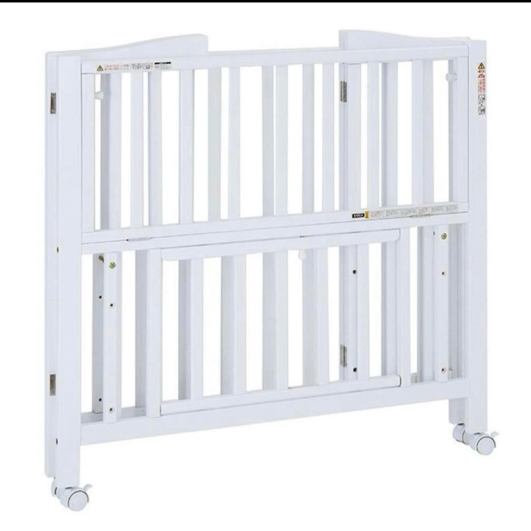 【美品⭐️送料込み】KATOJI ミニベビーベッド(60×90) ナチュラル