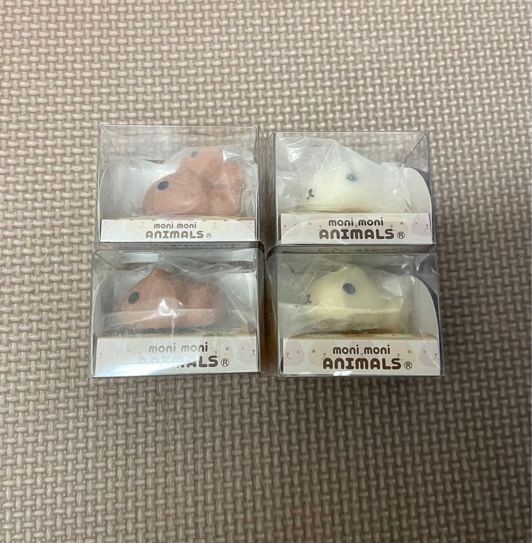 もにまるず moni moni ANIMALS カピバラさん 4個セット