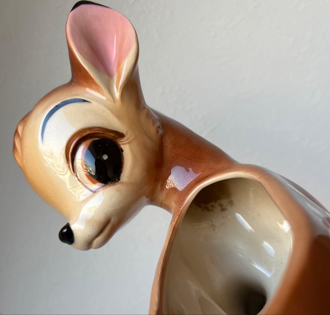 ❤︎希少　バンビ　プランター　ウォルトディズニー Walt Disney社製サイン