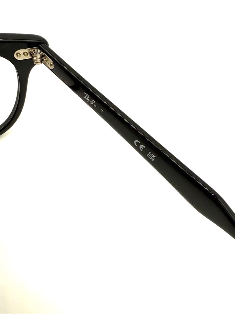 Ray-Banレイバン 黒フレームRB5398F HAWKEYE 伊達メガネ