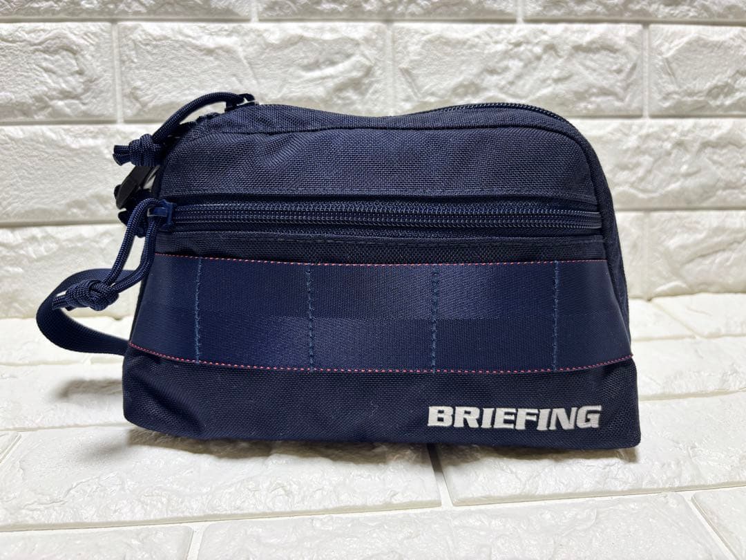 【新品メーカー完売品】入手困難BRIEFING GOLFダブルジップポーチ