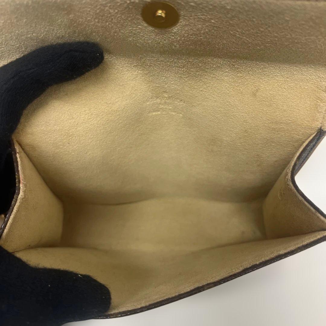 み*ず様 ルイヴィトン モノグラム ポシェット フロランティーヌ レザーベルト付