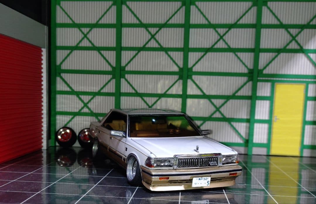 フジミ　1/24 Y30セドリック後期　ブロアムVIP 完成品