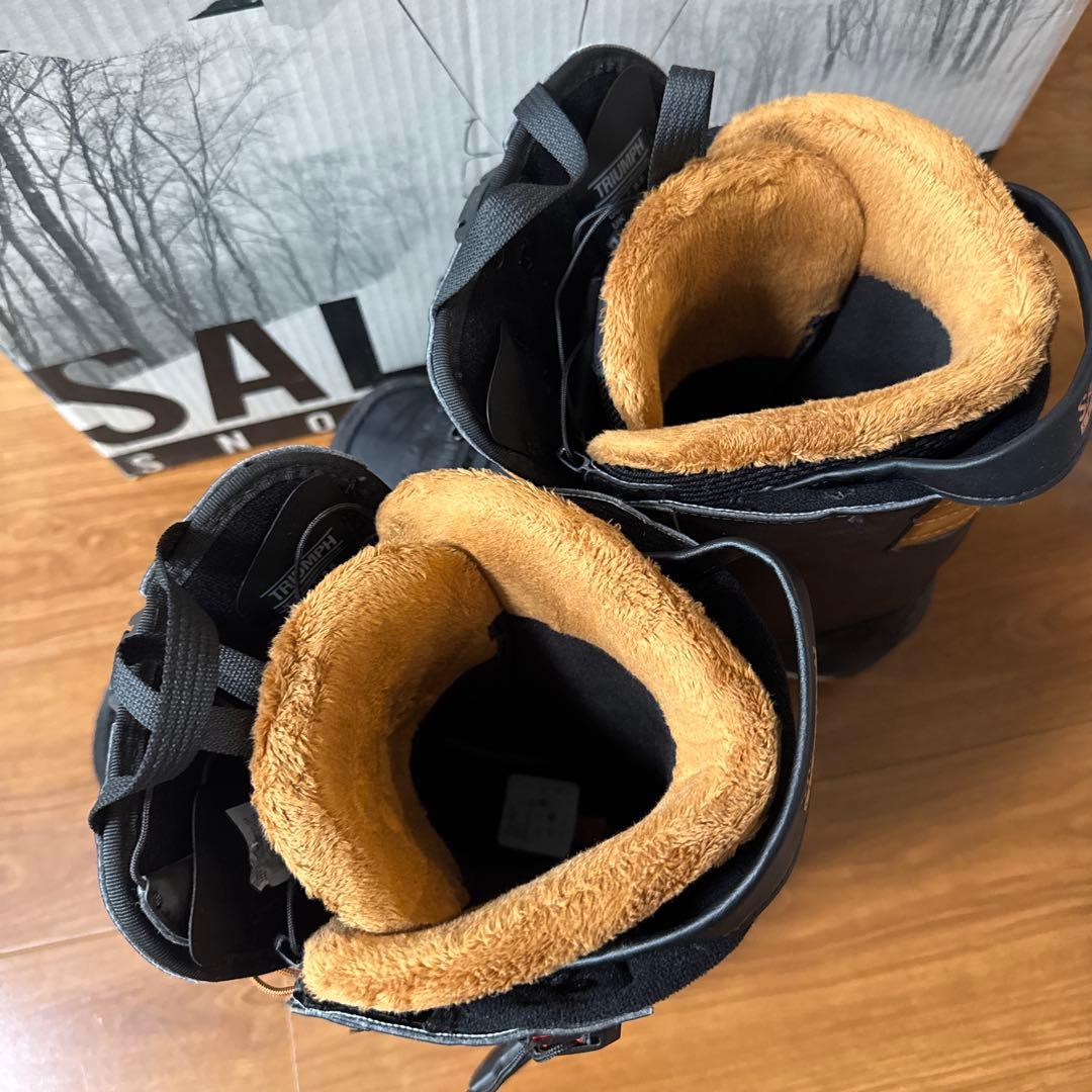 SALOMON サロモン TRIUMPH スノーボードブーツ ブラック/ブラウン