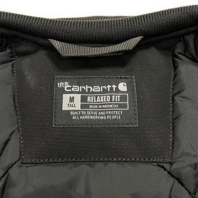 カーハート ダックベスト US購入(M/T)黒 181218