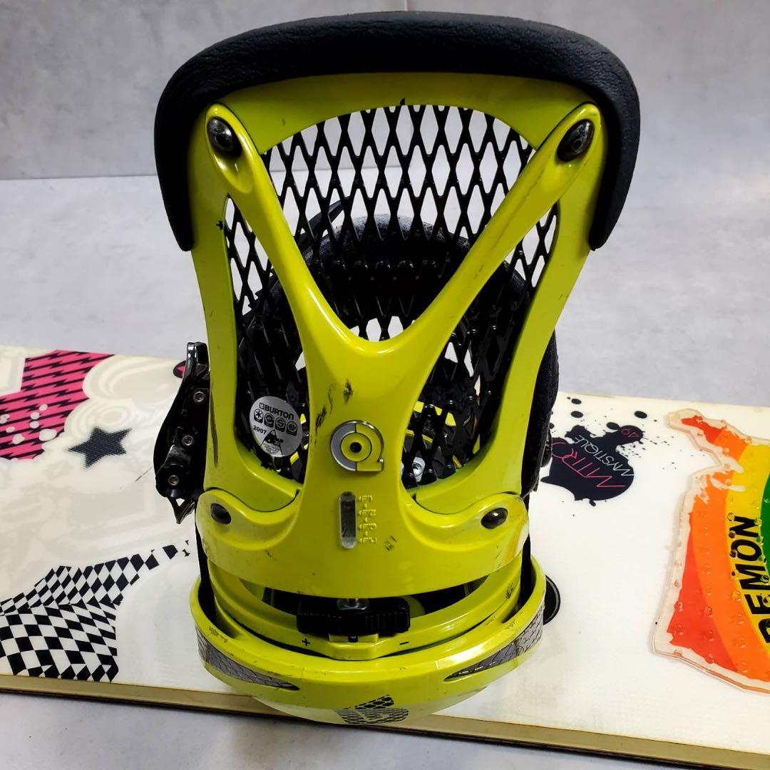 NITRO スノーボード 149cm バートン ビンディング S/M ケース付