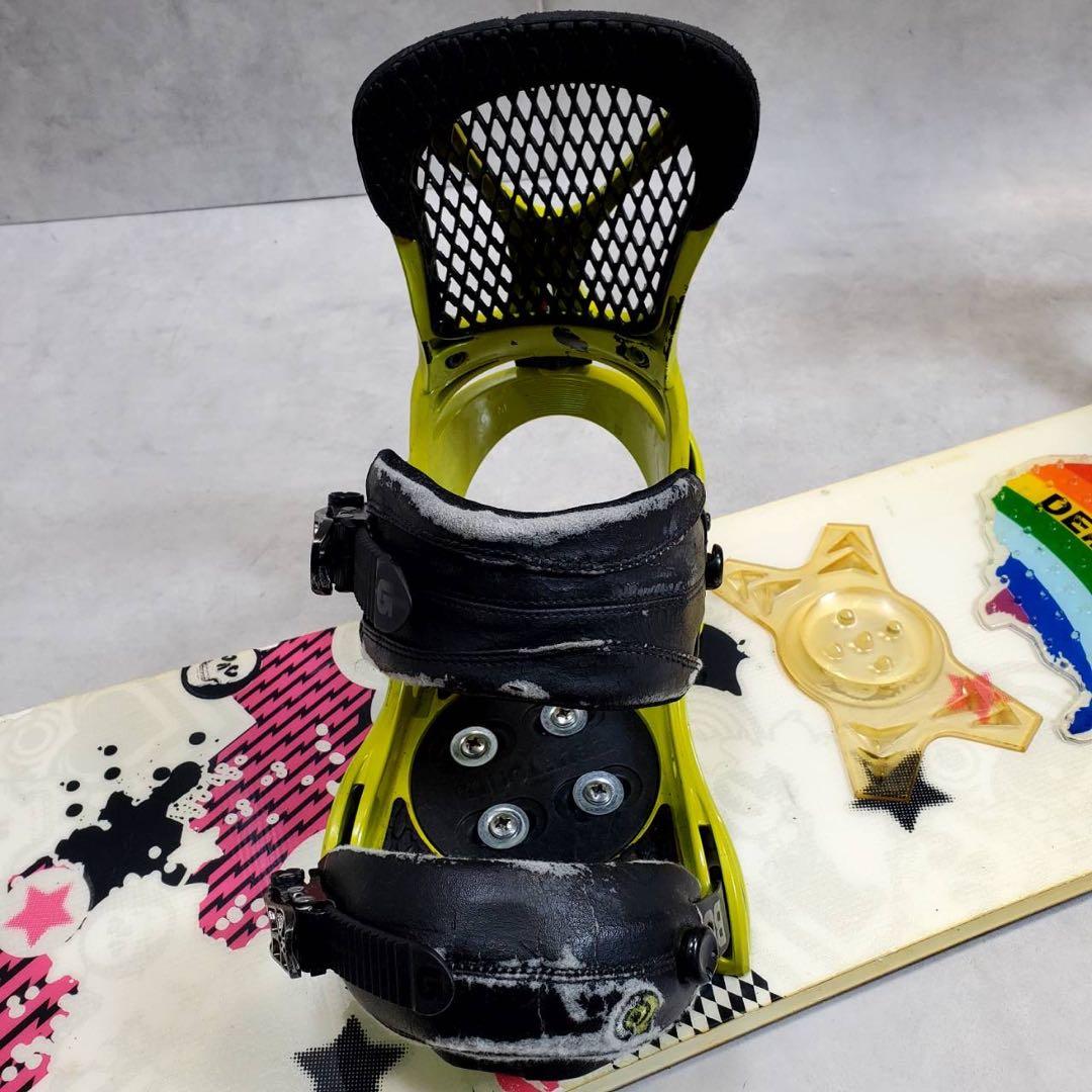 NITRO スノーボード 149cm バートン ビンディング S/M ケース付