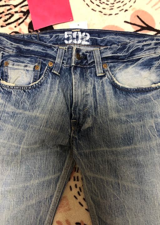 Aqua Timez 直筆サイン入り デニム ジーンズ メンズ