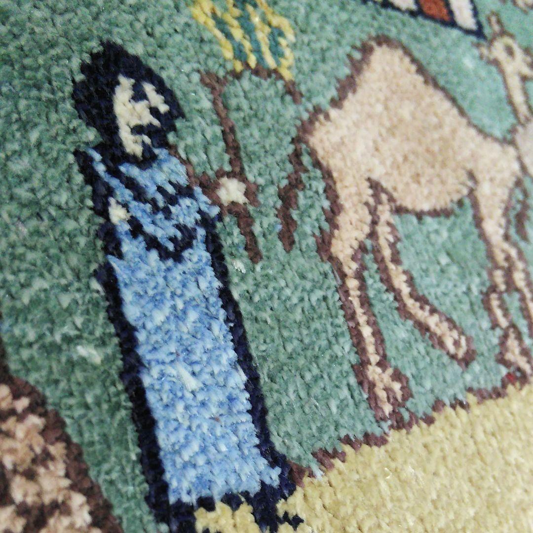 【未使用】エジプト織物・敷物　タペストリー　カーペット